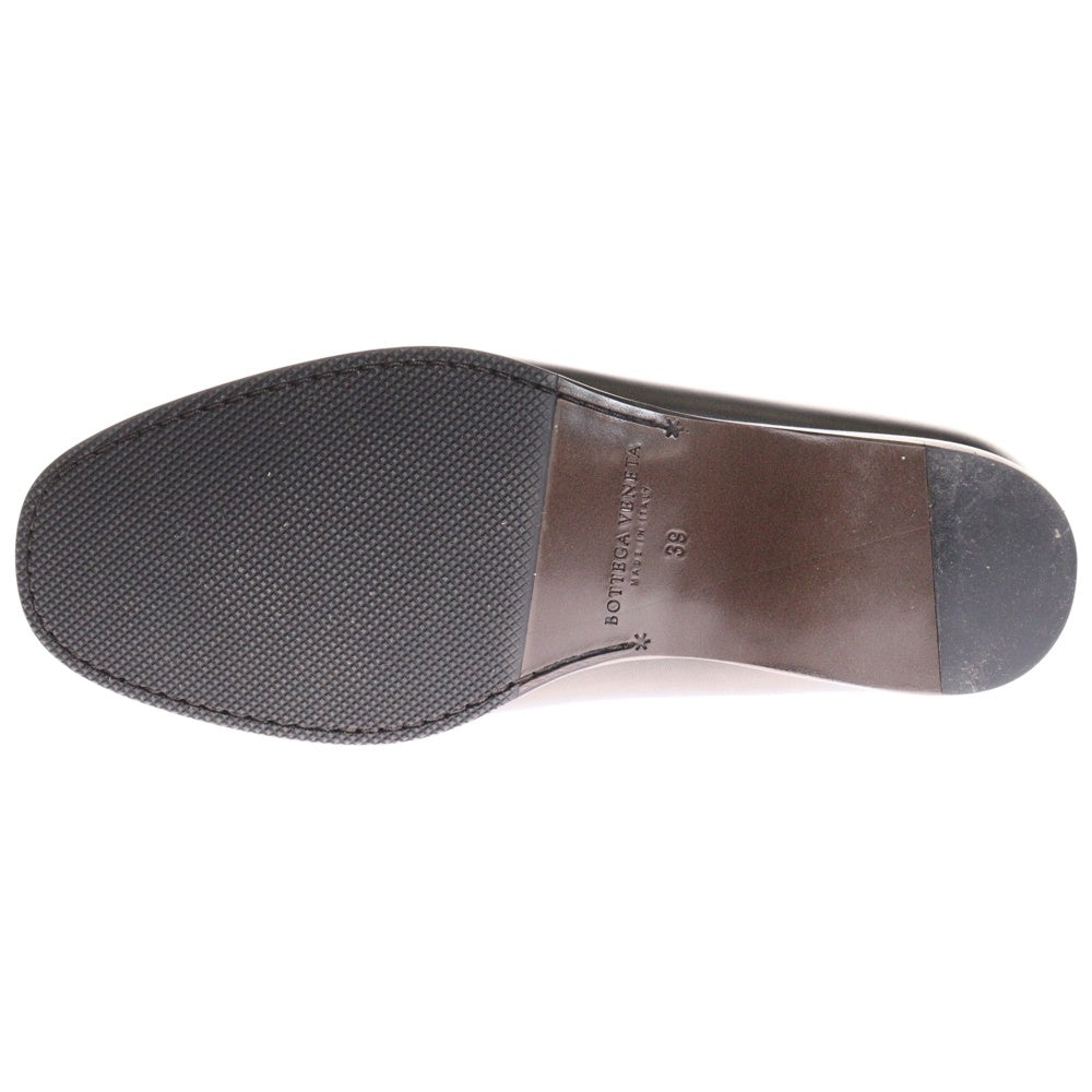 BOTTEGA VENETA(ボッテガヴェネタ) イントレチャート モカシン ローファー ブラック #39