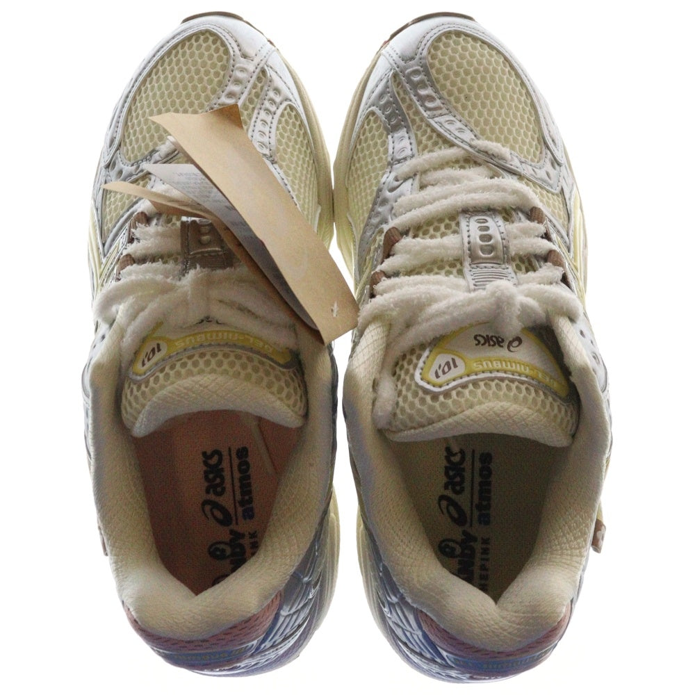 ASICS(アシックス) ×VANDY THE PINK ×atmos Gel-Nimbus 10.1 Ivory Pineapple Slice ヴァンディーザピンク アトモス ゲルニンバス アイボリー パイナップルスライス 1203A865-752