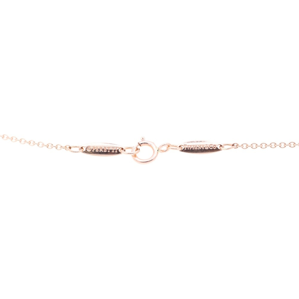 TIFFANY&Co(ティファニー) オープンハート チェーンネックレス ペンダント ゴールド レディース
