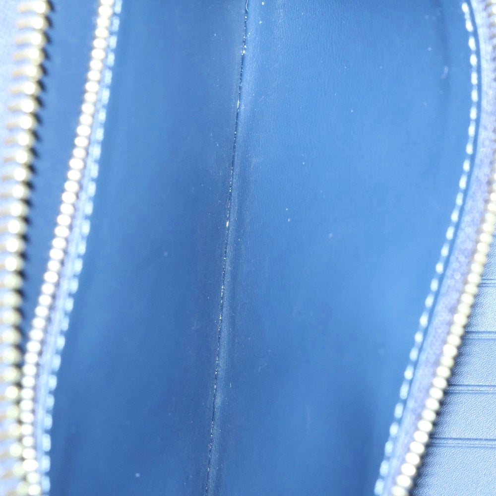 LOUIS VUITTON(ルイヴィトン) NIGOコラボ モノグラムデニム ジッピーウォレット ヴェルティカル レザー×デニム M81107 ICタイプ 長財布