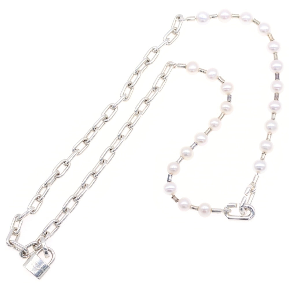 TIFFANY&Co(ティファニー) ハードウェア パール ロック ブレスレット シルバー
