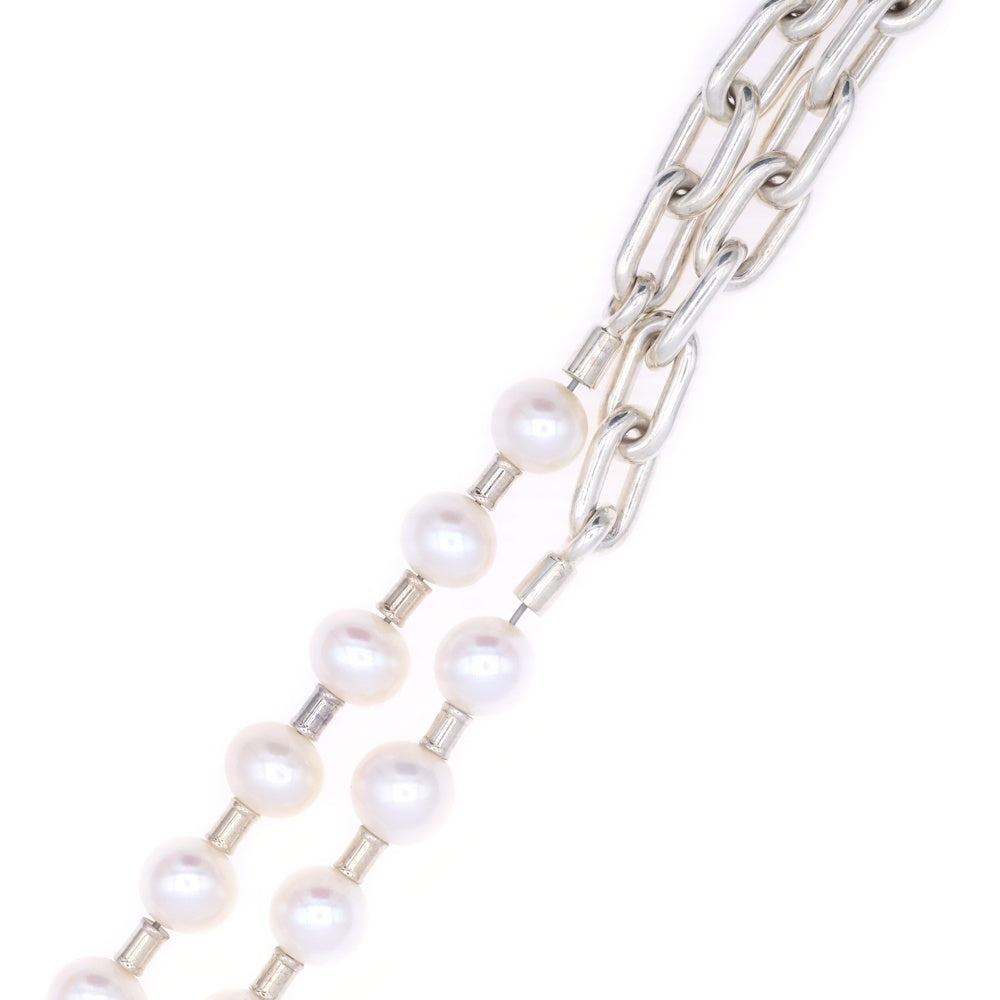 TIFFANY&Co(ティファニー) ハードウェア パール ロック ブレスレット シルバー