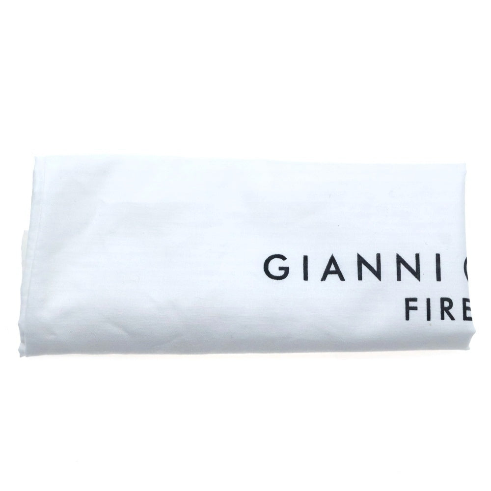 GIANNI CHIARINI(ジャンニ キアリーニ) ショルダーバッグ グレージュ レザー ゴールド金具