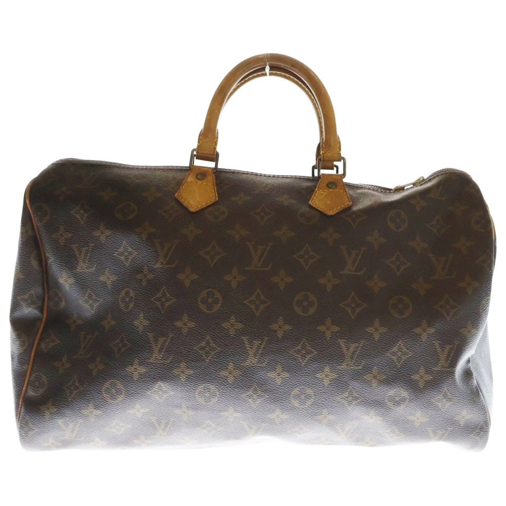 LOUIS VUITTON(ルイヴィトン) モノグラム スピーディ40 ハンドバッグ ミニボストンバッグ ブラウン PVCレザー M41522