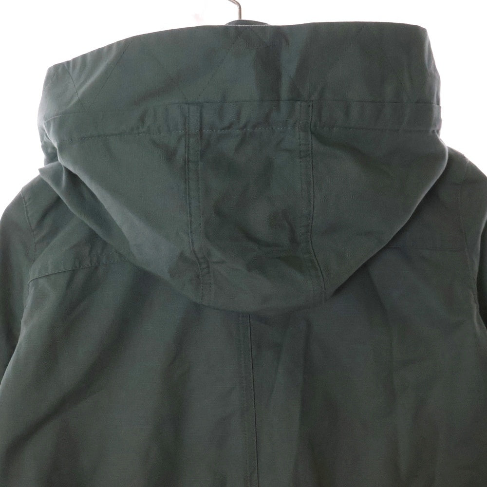 Armani Exchange(アルマーニ エクスチェンジ) フード付 ロゴ刻印 コットンジャケット ブルゾン グリーン レディース 6YYK02 YN21Z