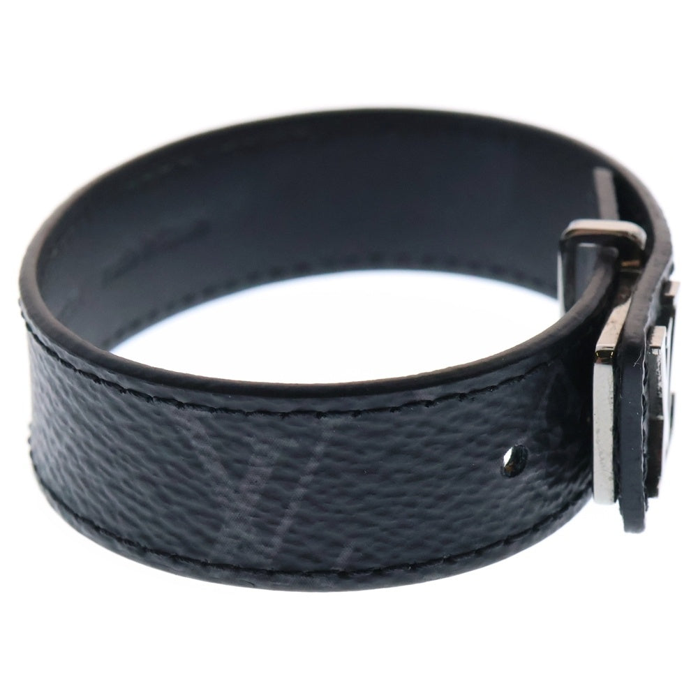 LOUIS VUITTON(ルイヴィトン) モノグラムエクリプス LVスリム ブレスレット ブラック M6456