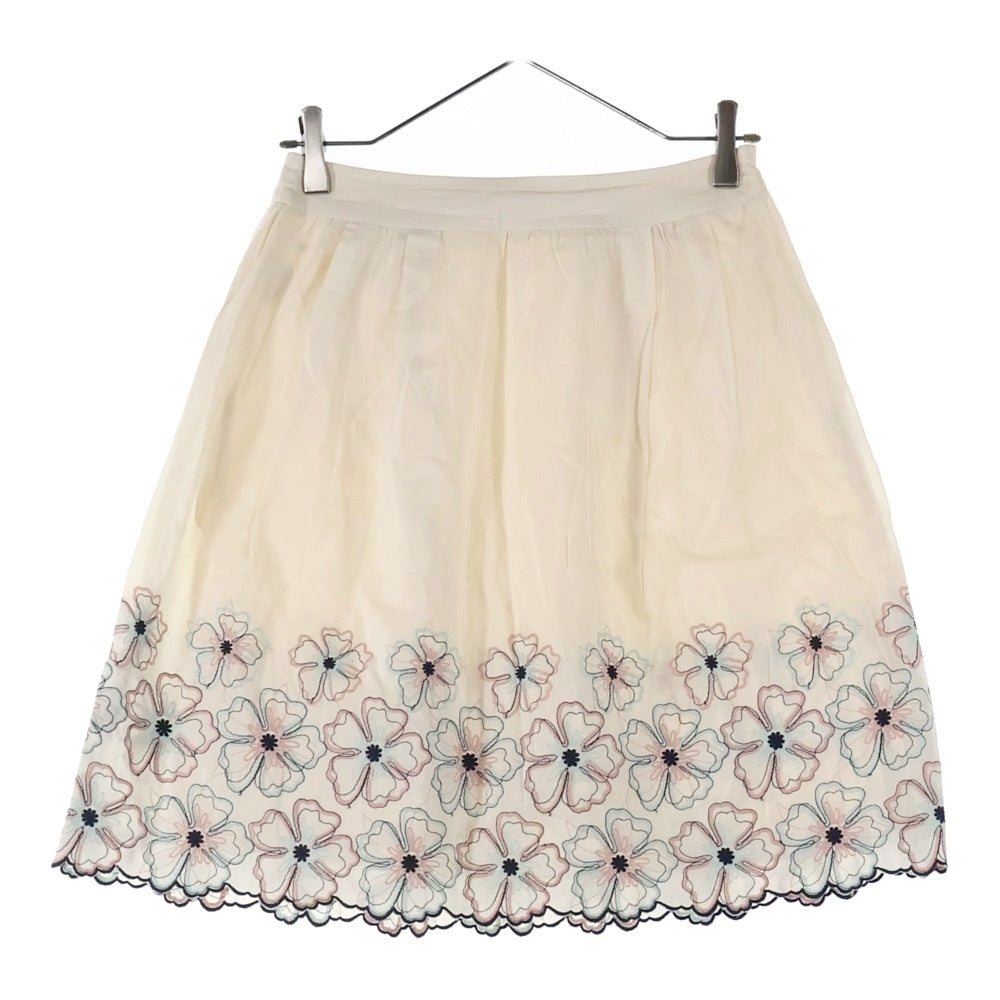 TOCCA(トッカ) TOCCA 花柄スカート ホワイト レディース