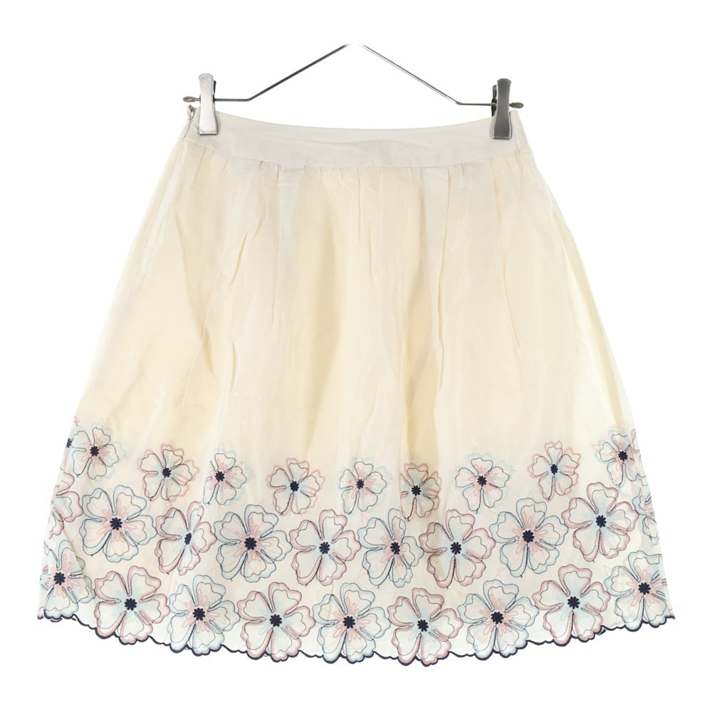 TOCCA(トッカ) TOCCA 花柄スカート ホワイト レディース