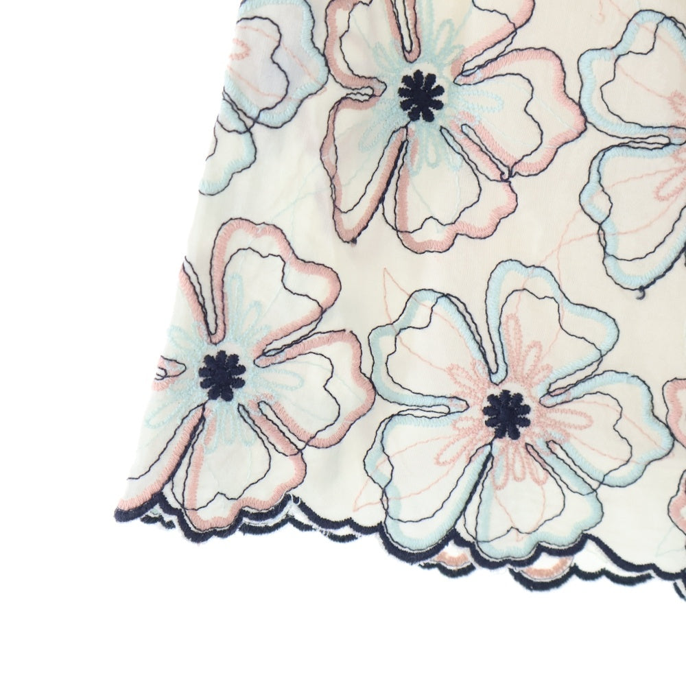 TOCCA(トッカ) TOCCA 花柄スカート ホワイト レディース