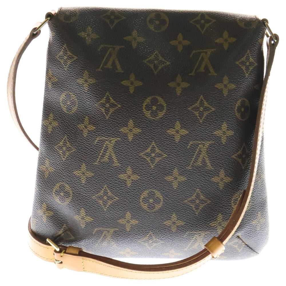 LOUIS VUITTON(ルイヴィトン) モノグラム ミュゼットサルサ M51258 PVC ブラウン ショルダーバッグ