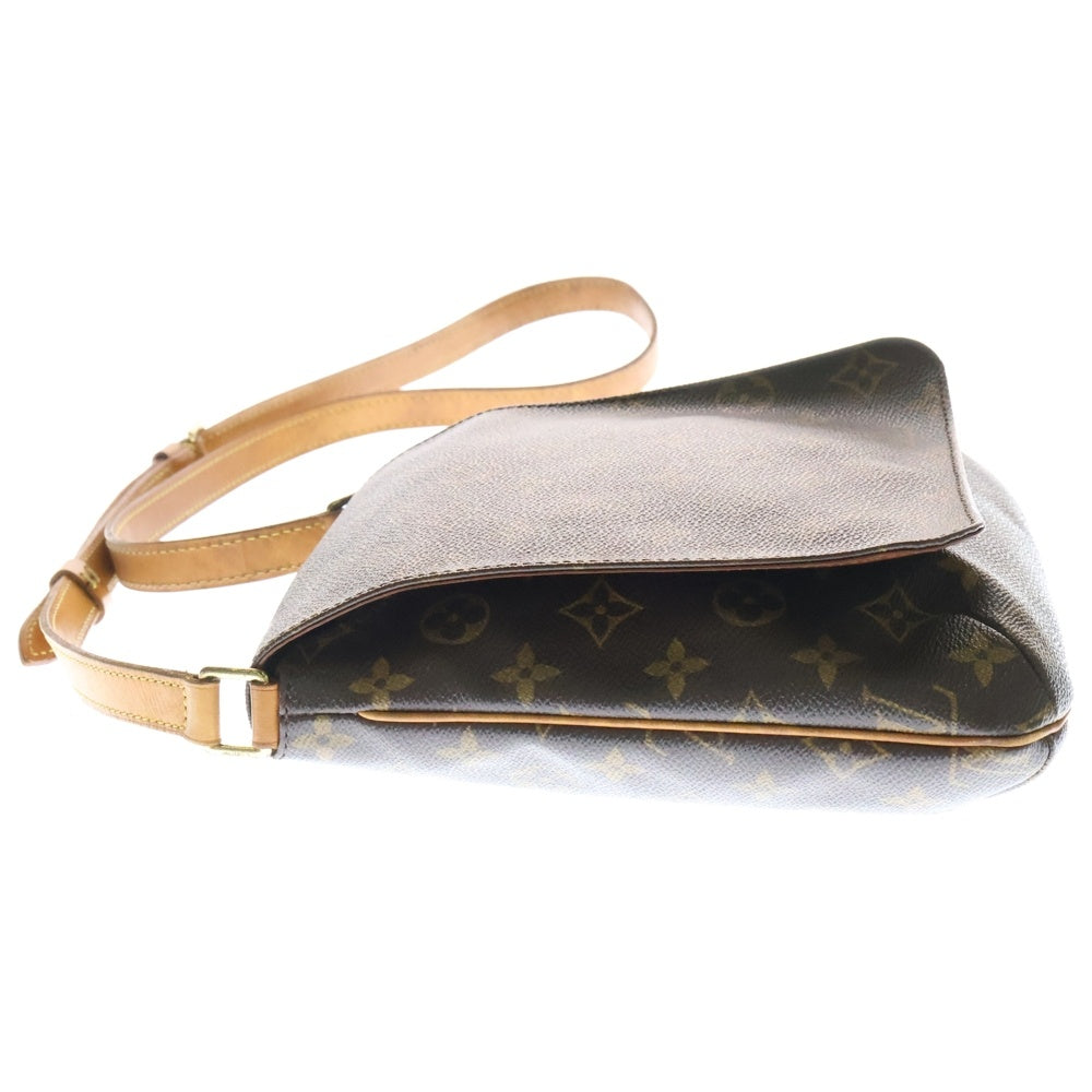 LOUIS VUITTON(ルイヴィトン) モノグラム ミュゼットサルサ M51258 PVC ブラウン ショルダーバッグ
