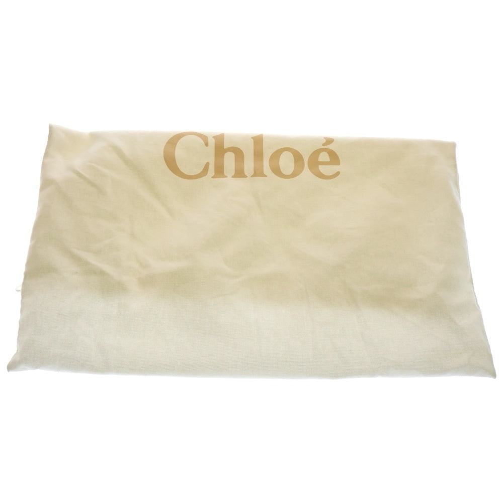 Chloe(クロエ) Mifukoコラボ ウッディ ラージ バスケット トートバッグ ベージュ ラフィア かごバッグ