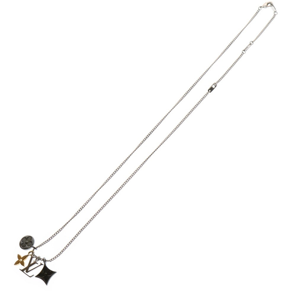 LOUIS VUITTON(ルイヴィトン) インスティンクト ネックレス ペンダント シルバー×ゴールド M00521