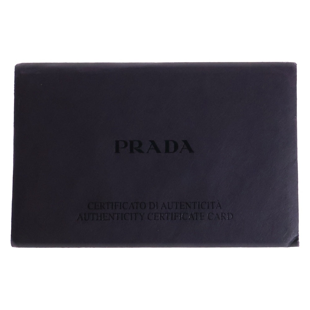 PRADA(プラダ) ロゴトートバッグ ハンドバッグ レザー ブラック ゴールド金具 1BG100