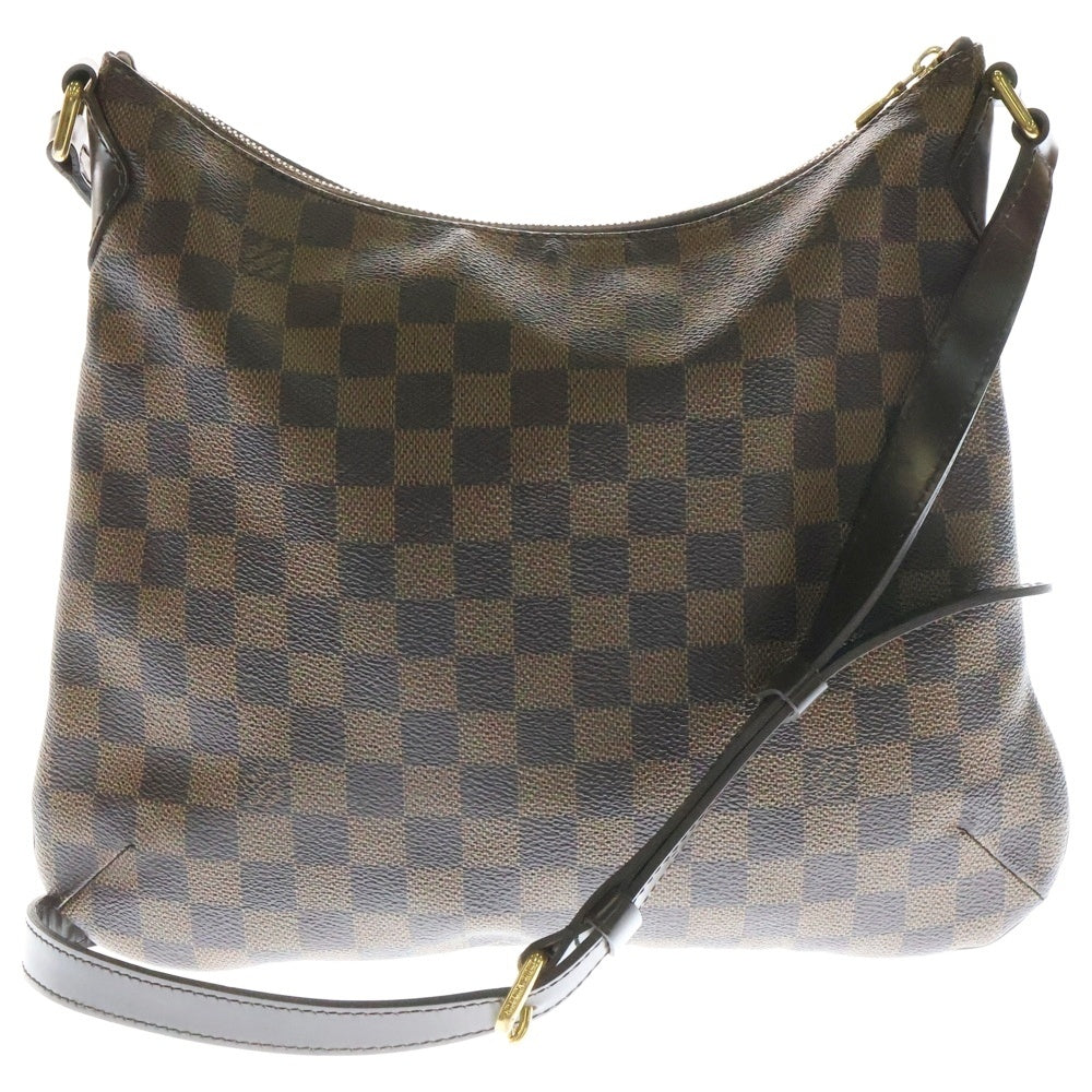 LOUIS VUITTON(ルイヴィトン) ダミエ ブルームズベリPM レザーショルダーバッグ ブラウン N42251