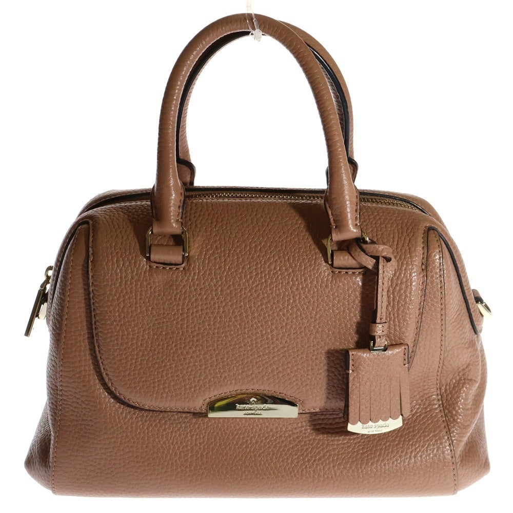 Kate Spade(ケイトスペード) パイングローブウェイ 2WAY レザー ハンド ショルダーバッグ ピンク/ブラウン レディース PXRU7087