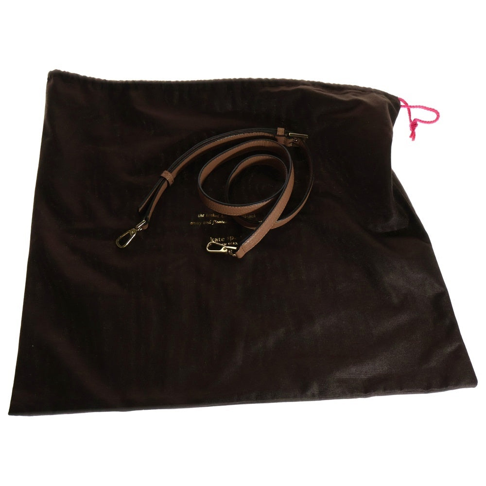Kate Spade(ケイトスペード) パイングローブウェイ 2WAY レザー ハンド ショルダーバッグ ピンク/ブラウン レディース PXRU7087