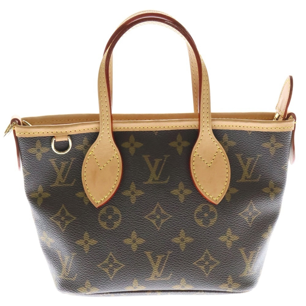 LOUIS VUITTON(ルイヴィトン) モノグラム ネヴァーフルBB 2WAYバッグ ハンドバッグ ショルダーバッグ ブラウン ゴールド金具 レザー×PVC M46705