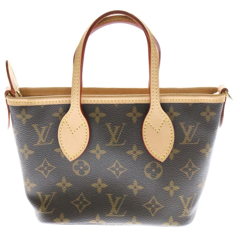 LOUIS VUITTON(ルイヴィトン) モノグラム ネヴァーフルBB 2WAYバッグ ハンドバッグ ショルダーバッグ ブラウン ゴールド金具 レザー×PVC M46705