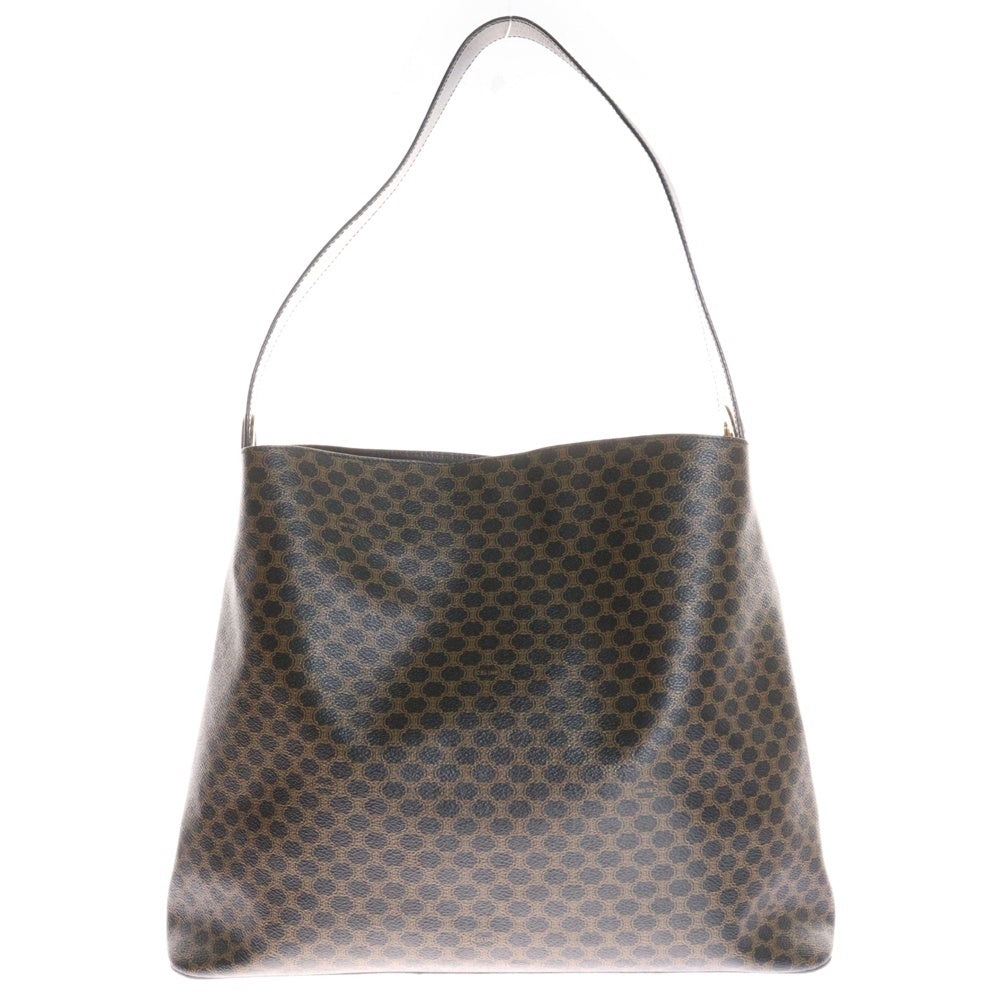 CELINE(セリーヌ) マカダム ワンショルダーバッグ ブラウン レディース