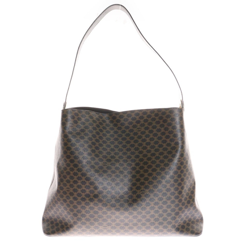 CELINE(セリーヌ) マカダム ワンショルダーバッグ ブラウン レディース