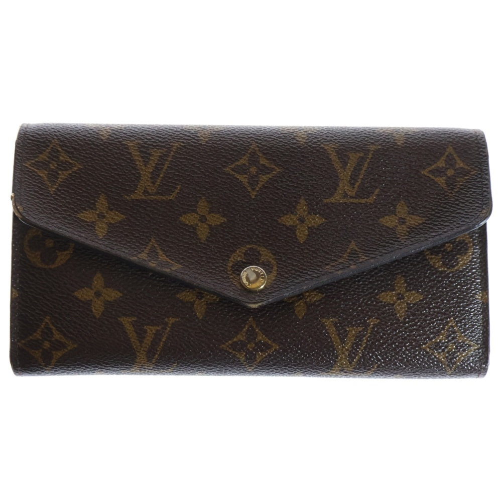 LOUIS VUITTON(ルイヴィトン) モノグラム ポルトフォイユサラ ロングウォレット 長財布 カードケース ブラウン ゴールド金具 PVC M60531
