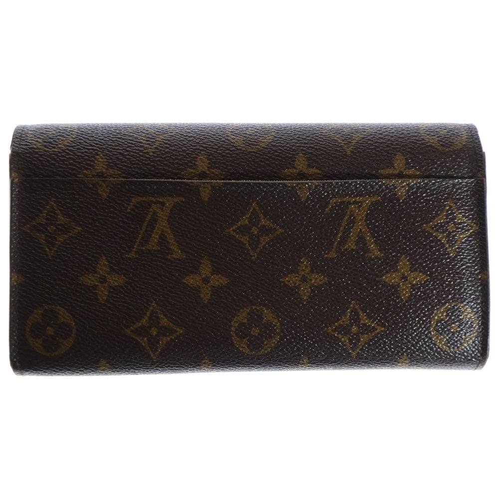 LOUIS VUITTON(ルイヴィトン) モノグラム ポルトフォイユサラ ロングウォレット 長財布 カードケース ブラウン ゴールド金具 PVC M60531