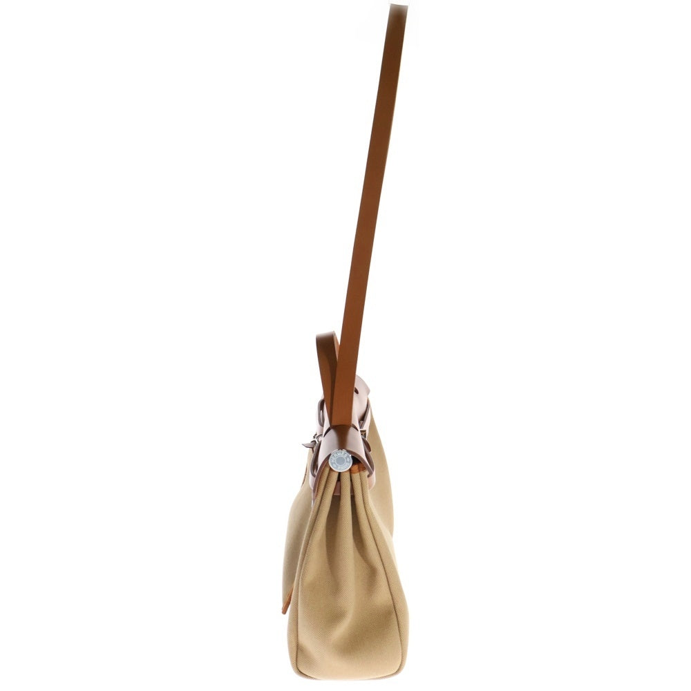 HERMES(エルメス) エールバッグジップPM フォーブ×チャイ トワル×ヴァッシュ シルバー金具 ハンドバッグ ショルダーバッグ B刻印
