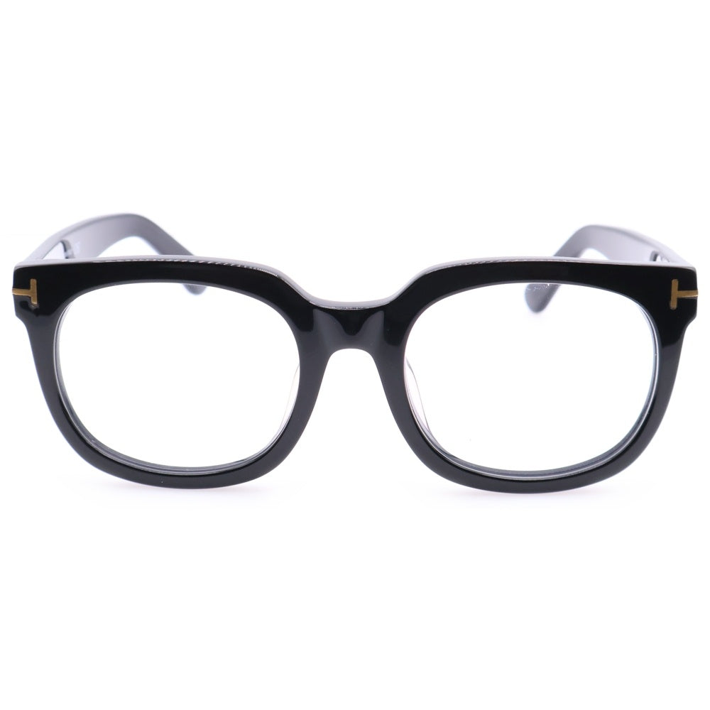 TOM FORD(トムフォード) ウェリントンフレーム クリアレンズ メガネ 眼鏡 アイウェア ブラック/ゴールド TF5179