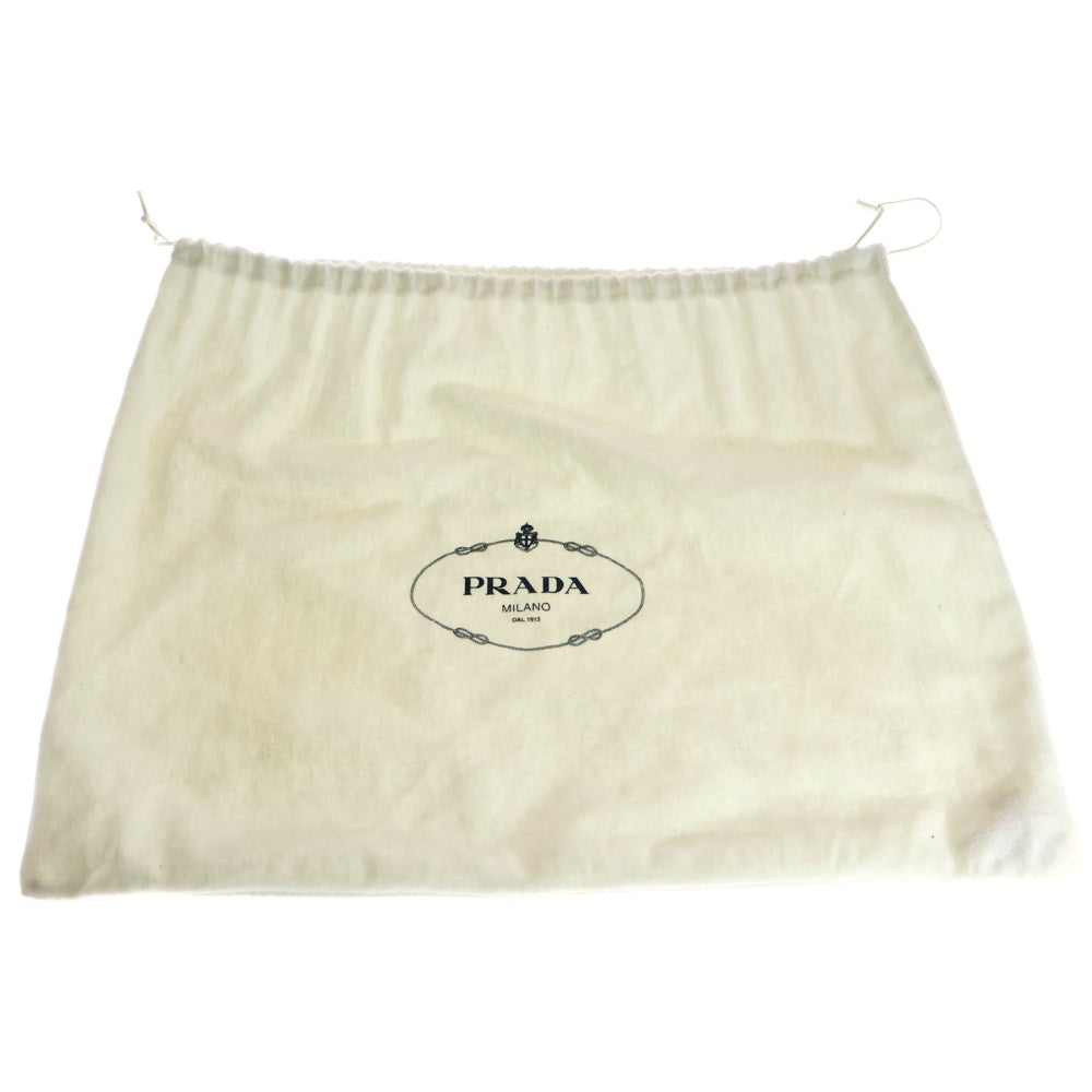 PRADA(プラダ) ミニボストンバッグ ハンドバッグ ブラック シルバー金具 レザー B10524