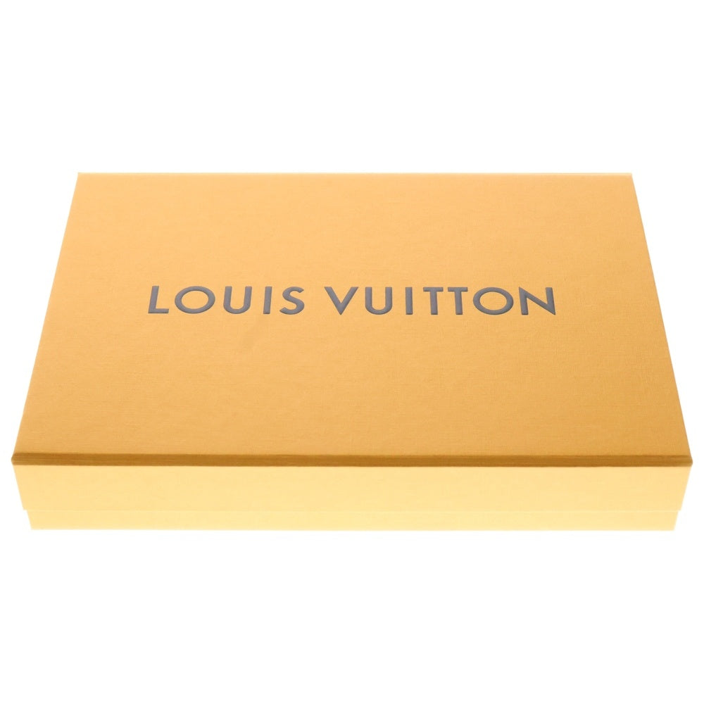 LOUIS VUITTON(ルイヴィトン) LVエセンシャル シャイン ロゴマニア シルク混 ウール マフラー ブラック M78159