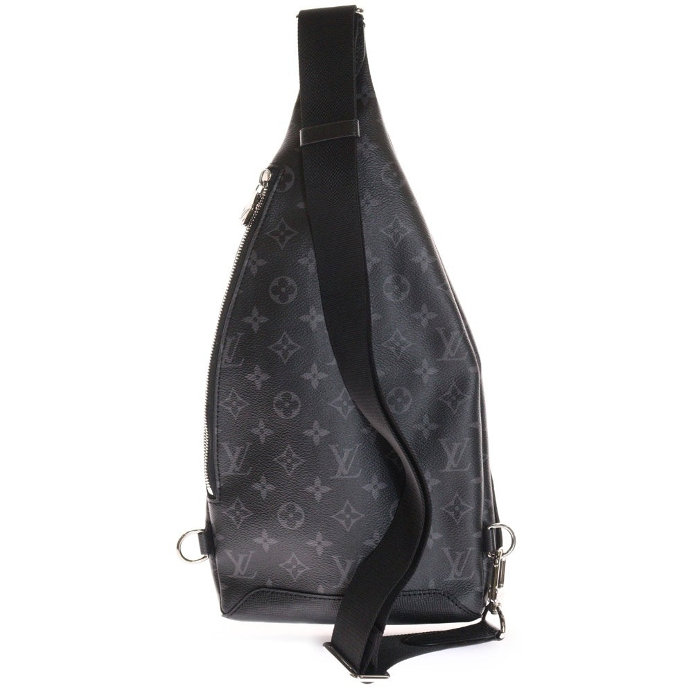 LOUIS VUITTON(ルイヴィトン) モノグラムエクリプス タイガラマ デュオ・スリングバッグ ブラック PVC ボディバッグ M30936 ICタイプ
