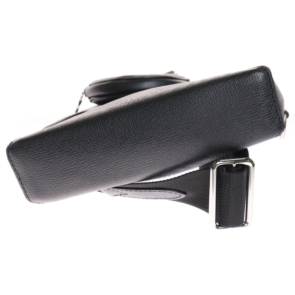 LOUIS VUITTON(ルイヴィトン) モノグラムエクリプス タイガラマ デュオ・スリングバッグ ブラック PVC ボディバッグ M30936 ICタイプ