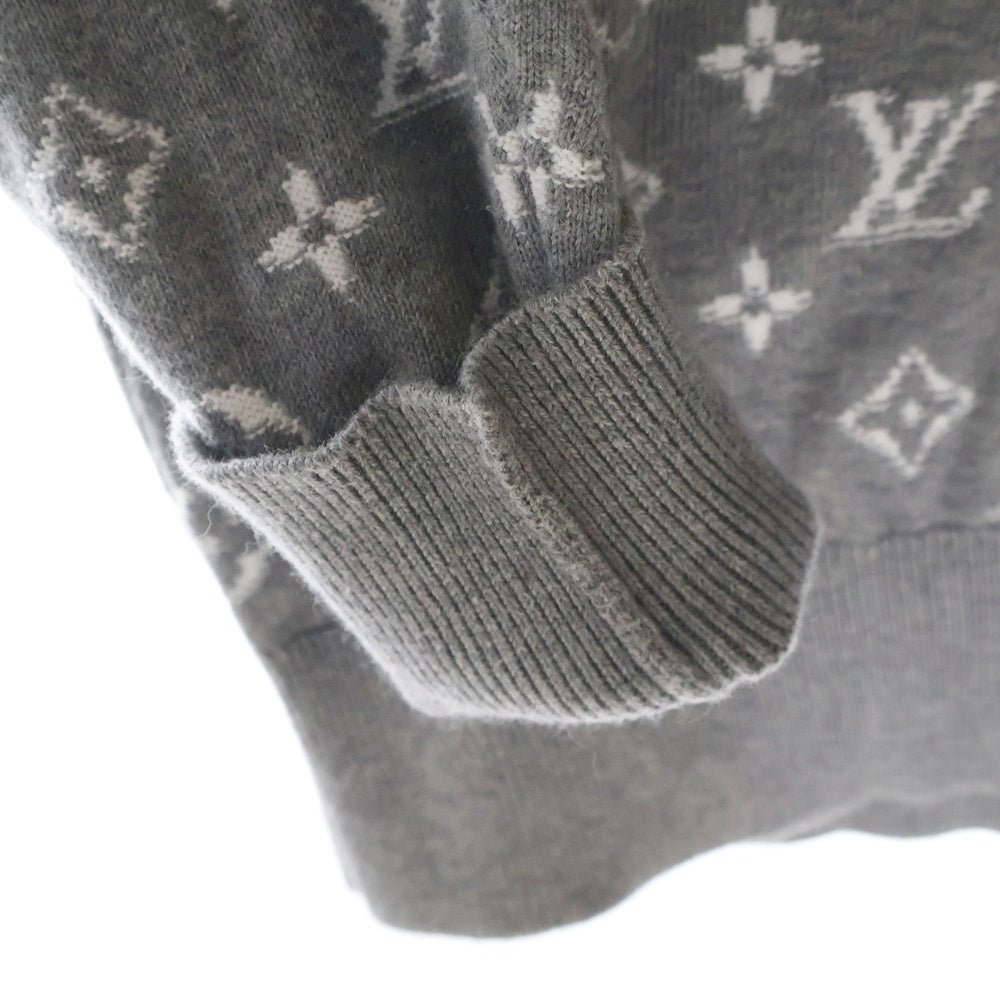LOUIS VUITTON(ルイヴィトン) 21SS Gradient Monogram L/S Knit グラディエントモノグラム クルーネック長袖セーター RM211Q USO HKN46W