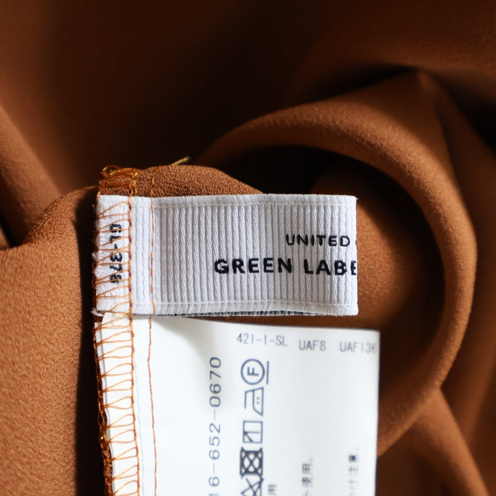 UNITED ARROWS green label relaxing(グリーンレーベル リラクシング) ブラウス ブラウン レディース