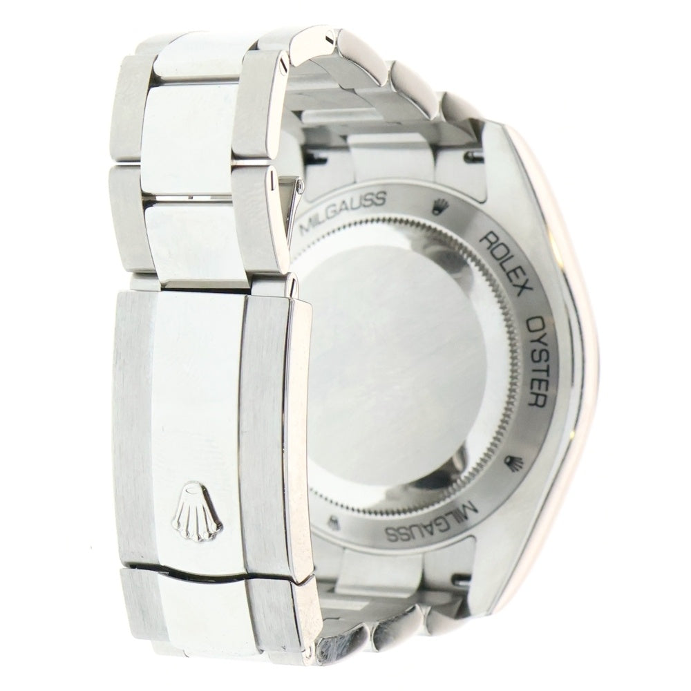ROLEX(ロレックス) Milgauss ミルガウス 白文字盤 SS/AT ステンレスウォッチ 腕時計 シルバー 116400