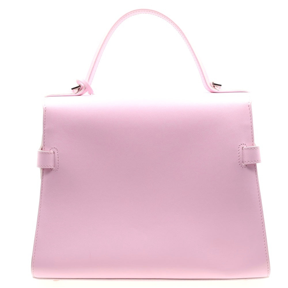 DELVAUX(デルボー) タンペートMM 2wayハンドバッグ ショルダーバッグ ゴールド金具 ピンク レザー