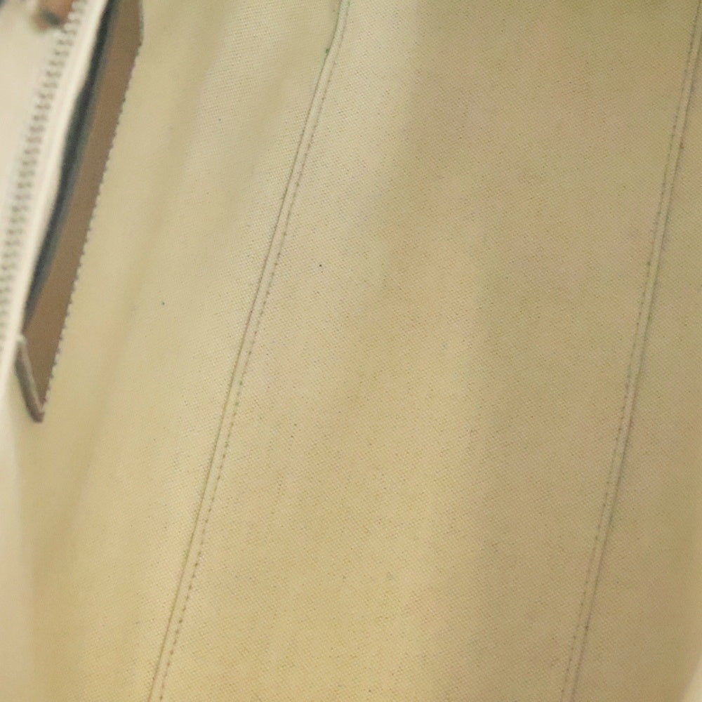 BURBERRY(バーバリー) フレヤトート 黒×ブラウン キャンバス×レザー 8055747