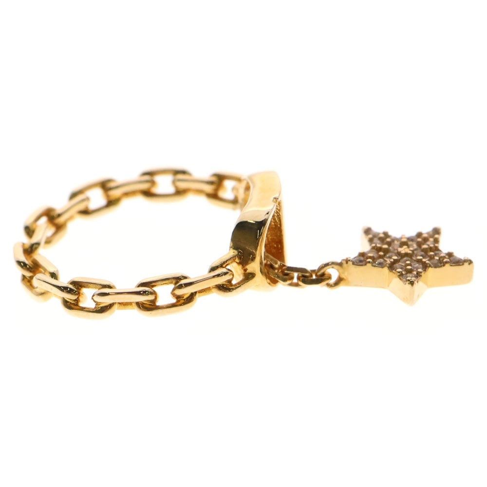 DIOR(ディオール) Petit CD チャーム リング ゴールド #S