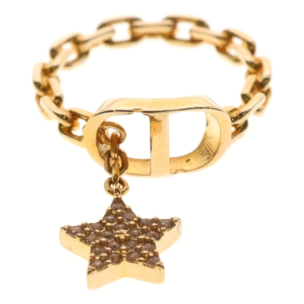 DIOR(ディオール) Petit CD チャーム リング ゴールド #S