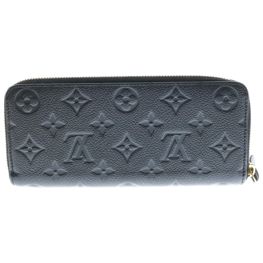 LOUIS VUITTON(ルイヴィトン) ポルトフォイユ クレマンス モノグラム アンプラント ノワール ロングウォレット 長財布 ゴールド金具 ブラック M60171 TN0165