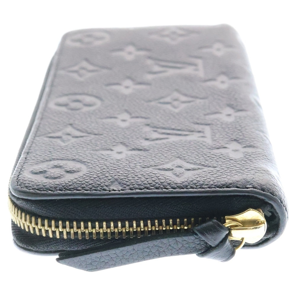 LOUIS VUITTON(ルイヴィトン) ポルトフォイユ クレマンス モノグラム アンプラント ノワール ロングウォレット 長財布 ゴールド金具 ブラック M60171 TN0165