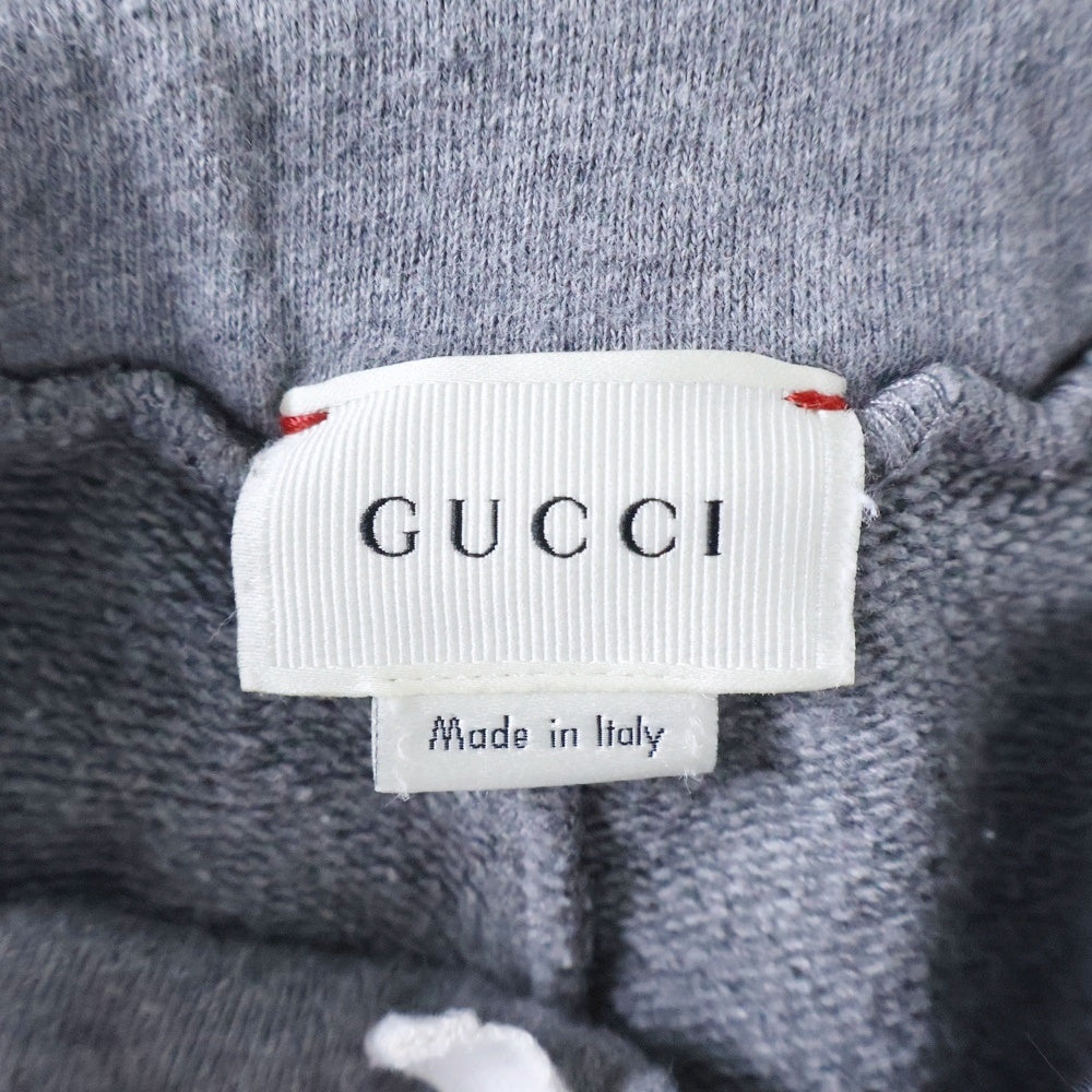 GUCCI(グッチ) シェリーライン スター刺繍 サイドライン スウェットパンツ グレー キッズ