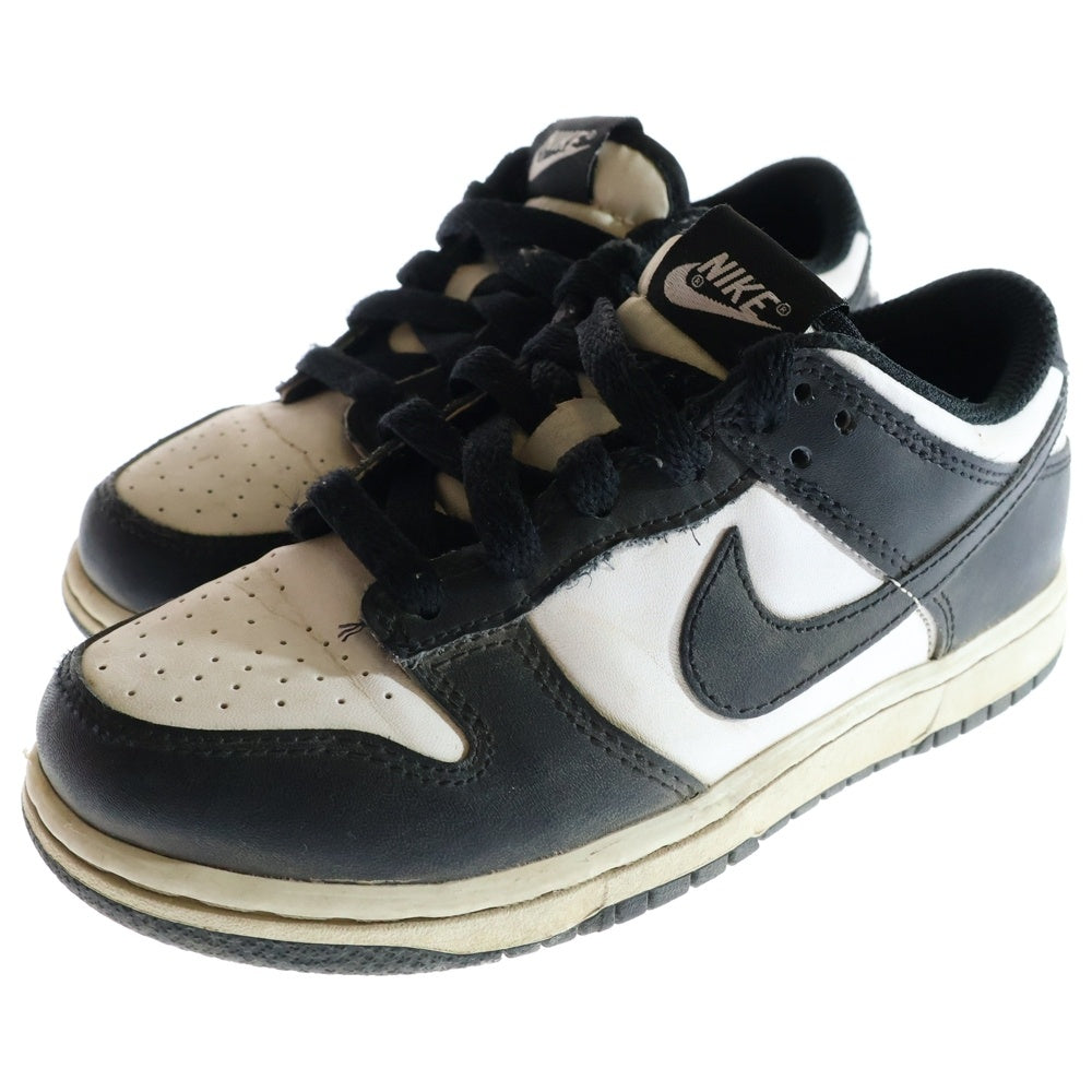 NIKE(ナイキ) DUNK LOW PS ダンク ローカットスニーカー ブラック/ホワイト キッズ CW1588-100