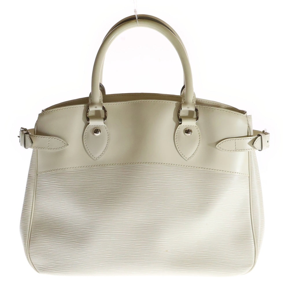 LOUIS VUITTON(ルイヴィトン) エピ パッシィPM ハンドバッグ ホワイト レザー シルバー金具 M5926J
