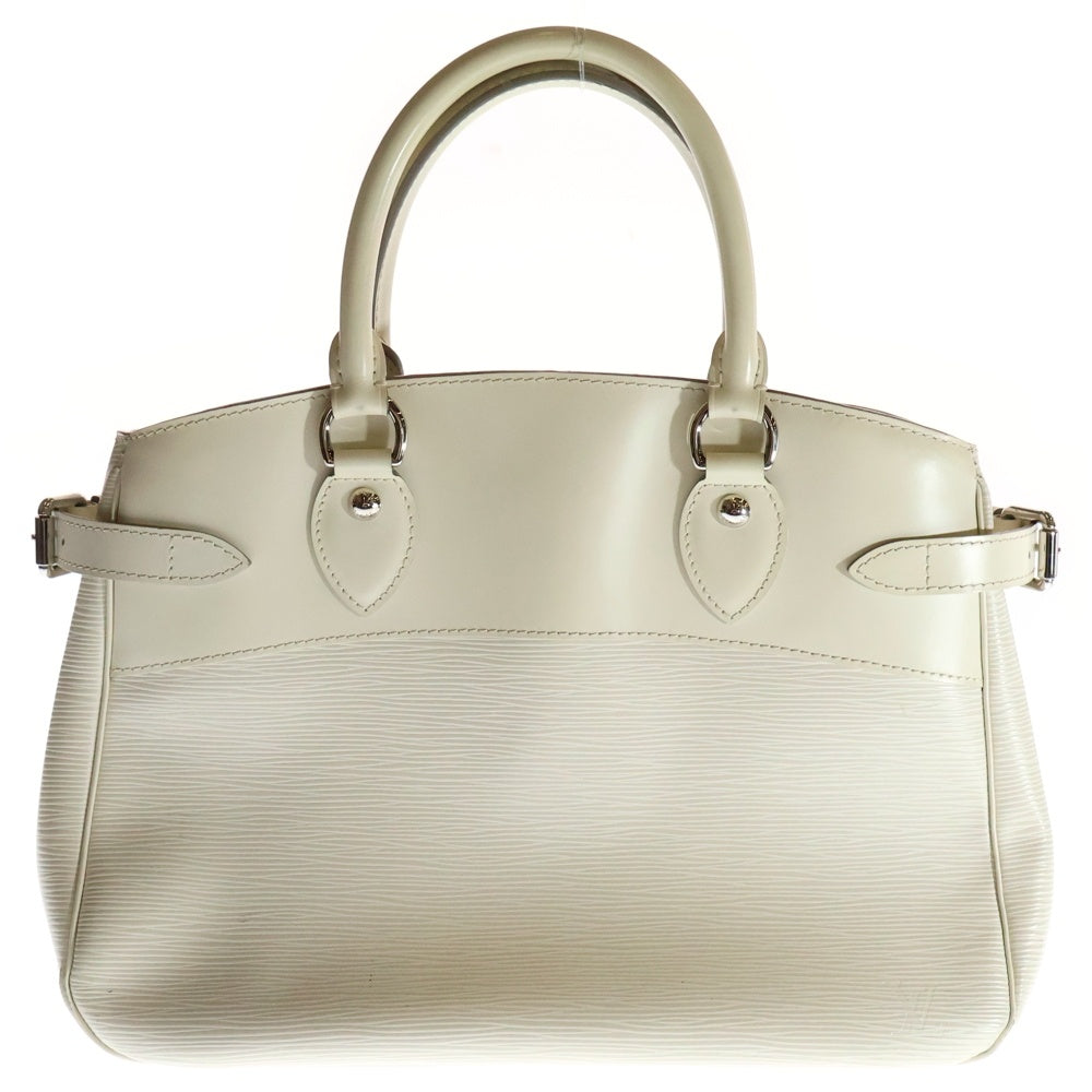 LOUIS VUITTON(ルイヴィトン) エピ パッシィPM ハンドバッグ ホワイト レザー シルバー金具 M5926J
