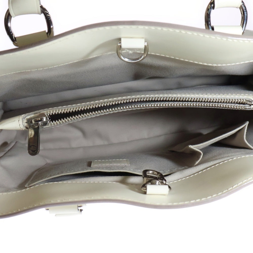 LOUIS VUITTON(ルイヴィトン) エピ パッシィPM ハンドバッグ ホワイト レザー シルバー金具 M5926J