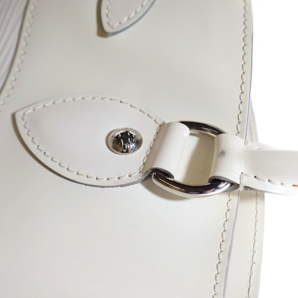 LOUIS VUITTON(ルイヴィトン) エピ パッシィPM ハンドバッグ ホワイト レザー シルバー金具 M5926J