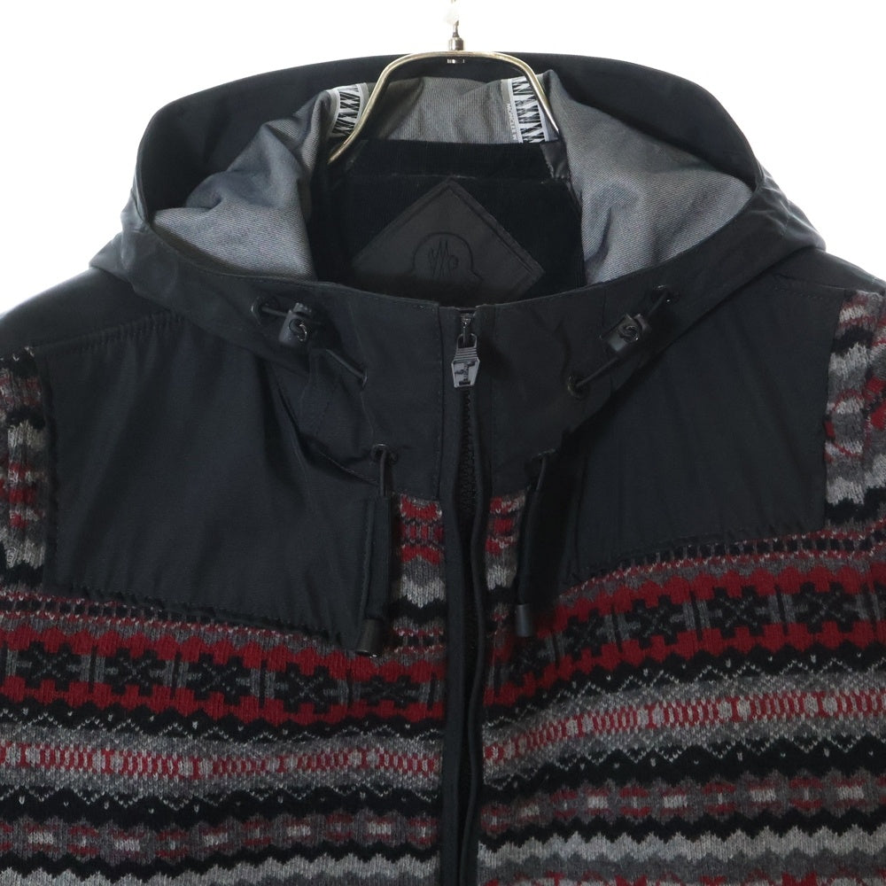 MONCLER(モンクレール) W BEARCAT 3WAYノルディックニット ナイロン マウンテンパーカー ジャケット 3209H41723554010