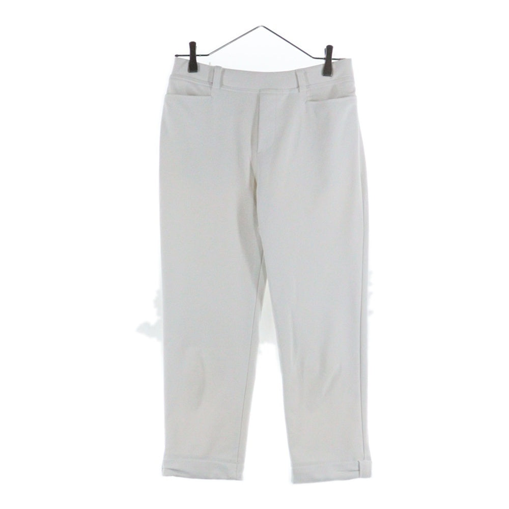 Provador(プロバドール) ストレッチ ストレートパンツ ホワイト レディース